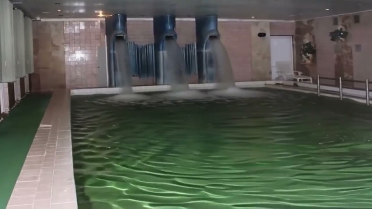 Empty Indoor Pool Ambience