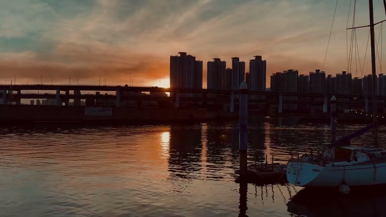 요트타면 이런 경치를 볼 수 있구나..❤️