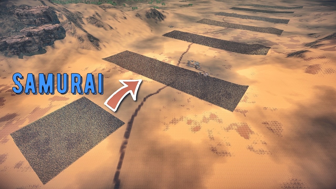 Can Samurai Defeat 6 Squads - UEBS 2