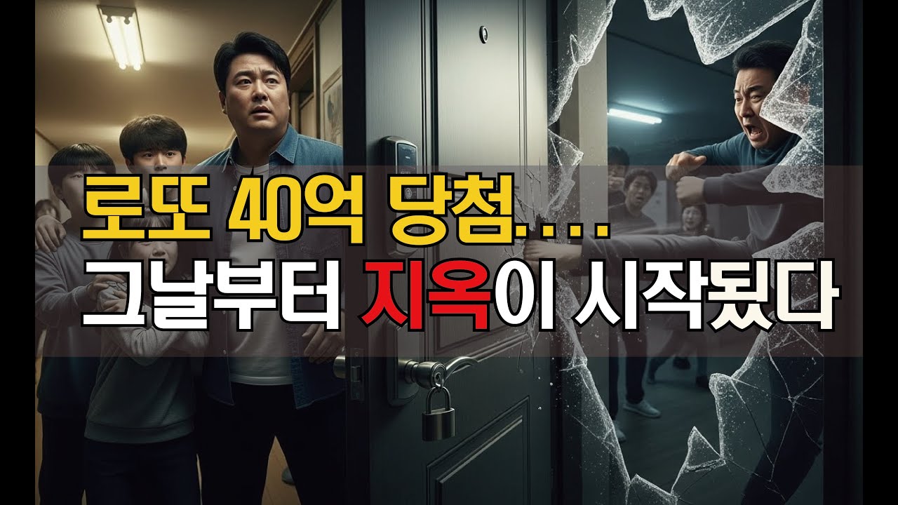 로또 40억 당첨.. 그날부터 지옥이 시작되었다 #사연라디오