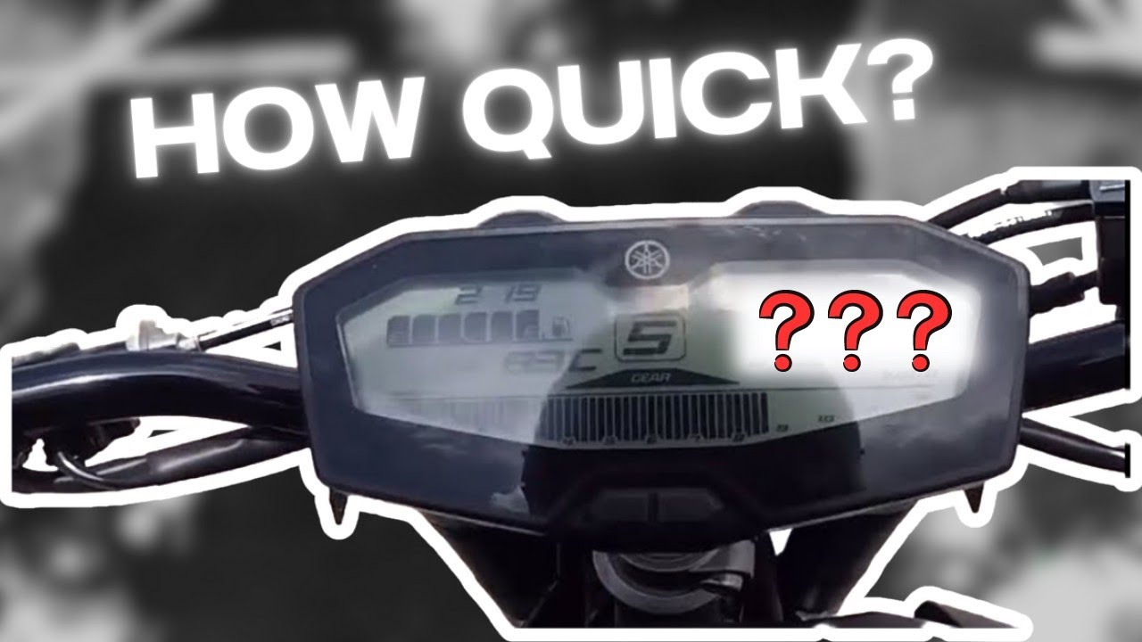 MT-07 [48PS] 0-100km/h ACCELERATION + TOPSPEED!