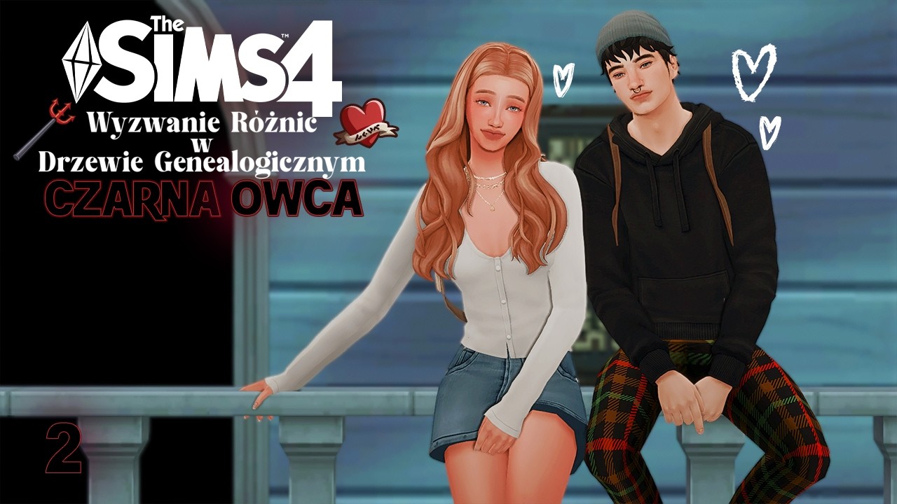 Nie WYKORZYSTUJ mnie... 💣💋#2 |WYZWANIE RÓŻNIC W DRZEWIE GENEALOGICZNYM| THE SIMS 4