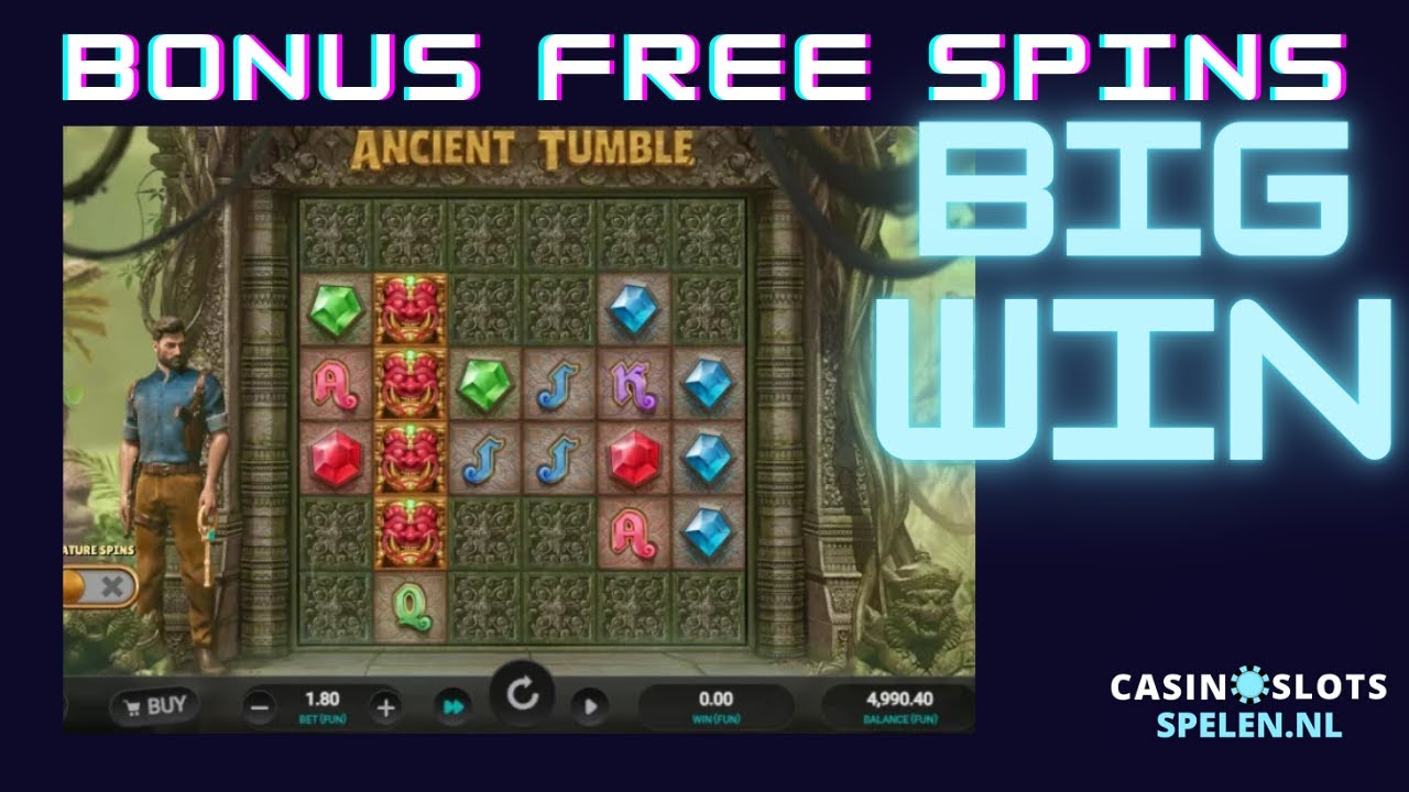 Ancient Tumble | bonus free spins (BIG WIN!)