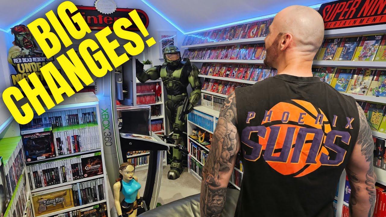 Games Room Perfection! Hunt & The Rarest Game in my Collection!?