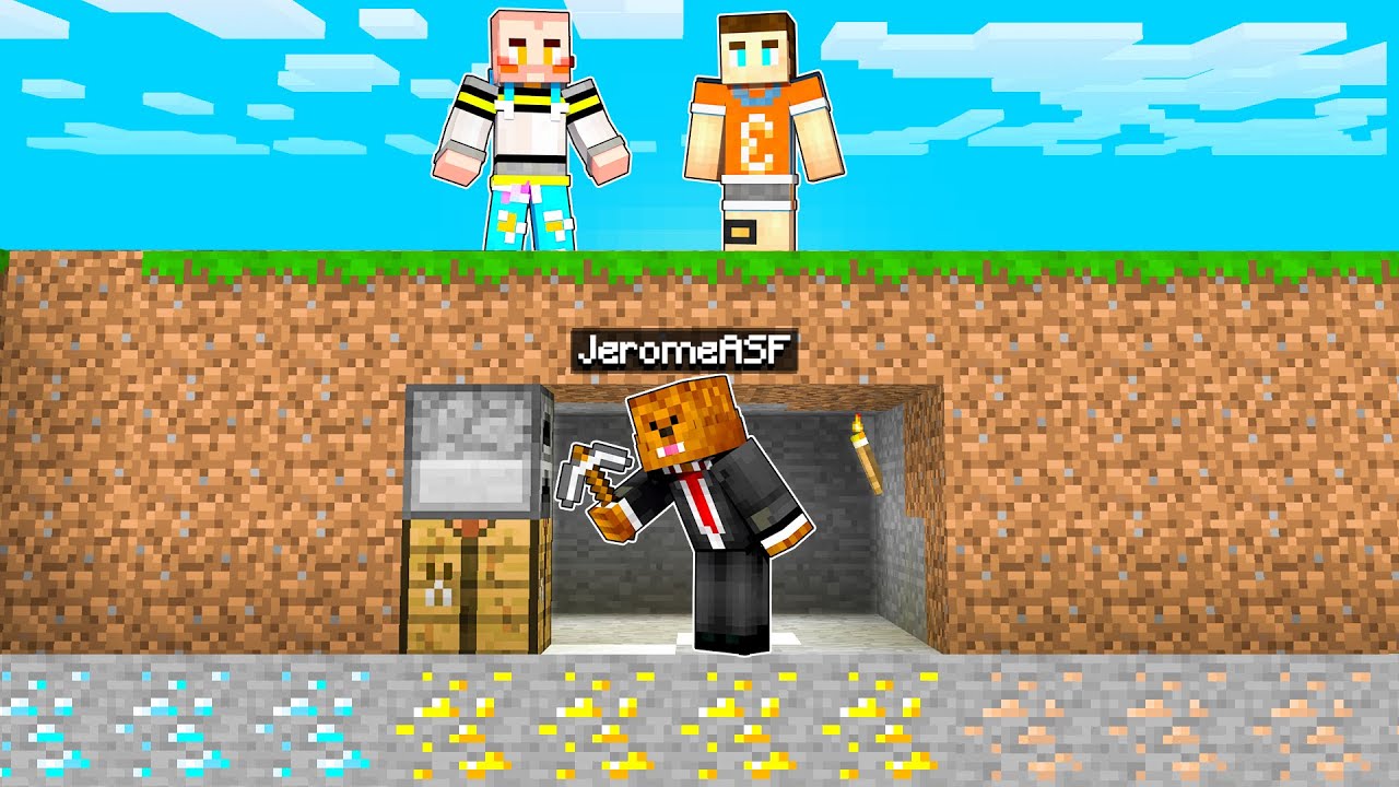 Minecraft Speedrunners VS Hunters (XRAY Hacks)