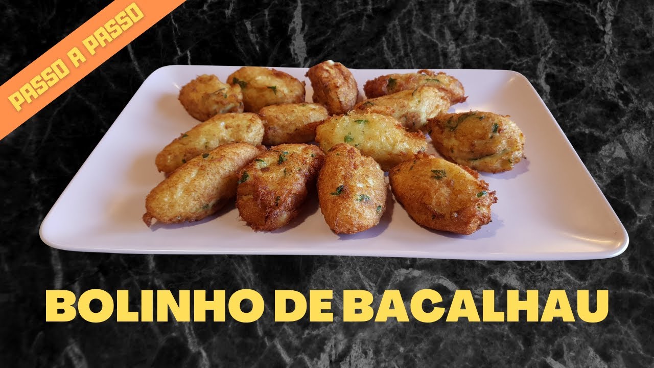 Bolinho de bacalhau para congelar - Receita de bolinho de bacalhau português