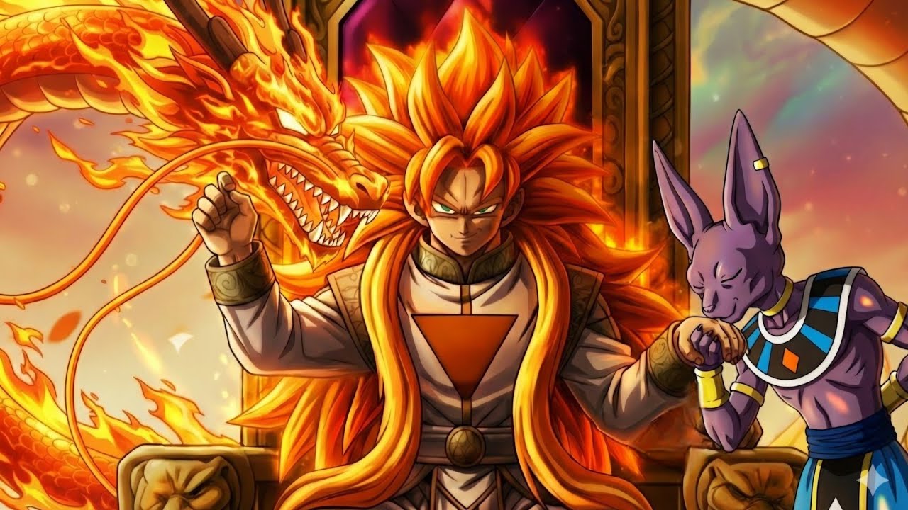 Goku Becomes the Guard of the Universes After 1M Year Training in the Clock Tower of Zeno's Palace 