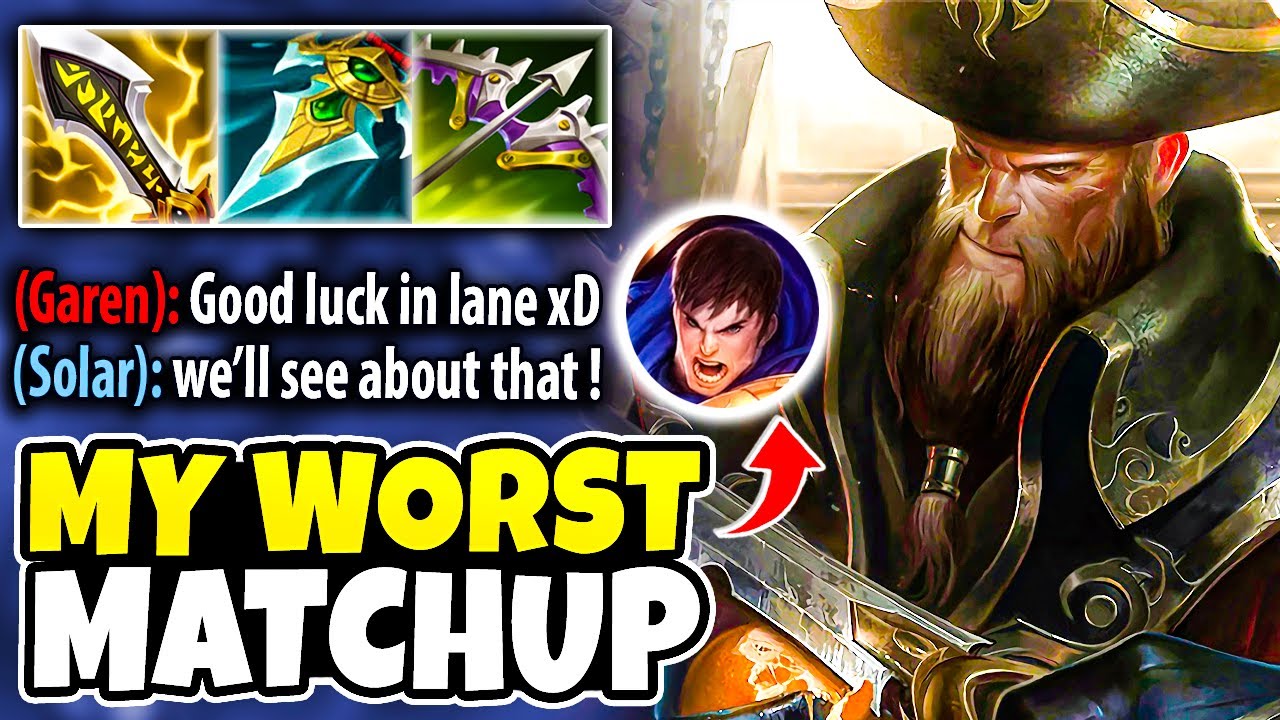 I Played Against My Worst Matchup As Gangplank And This Happened...