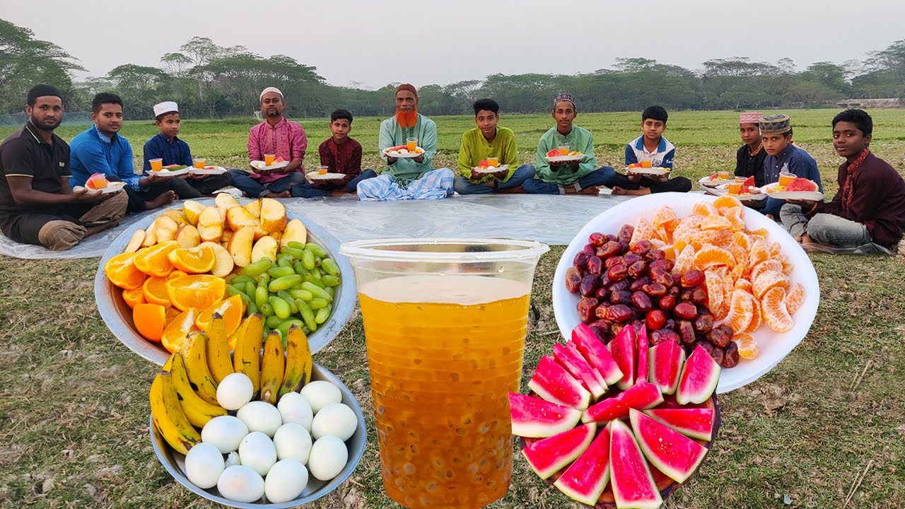 ছোটদের নিয়ে স্বাস্থ্যকর ইফতার করলাম | Bengali iftar