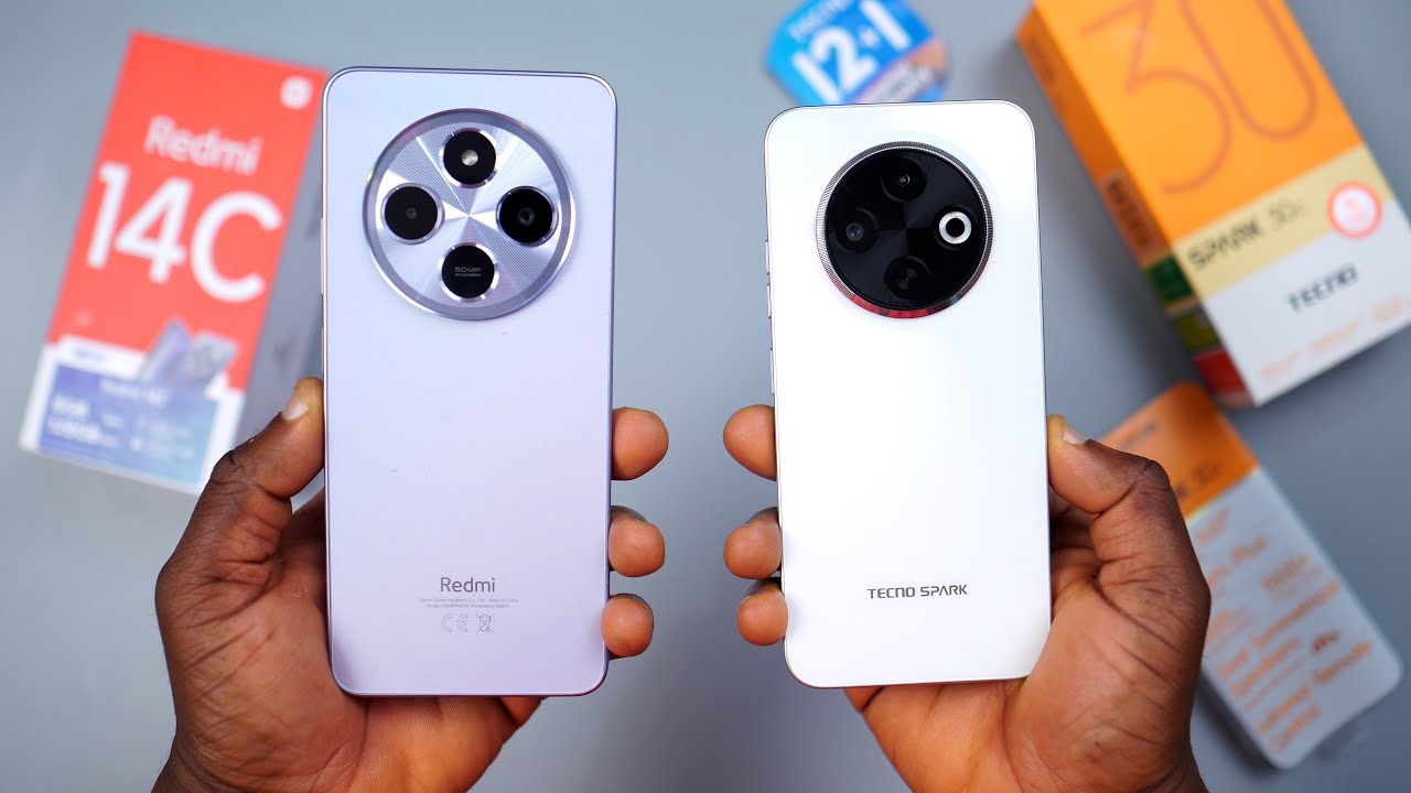 Что лучше: Tecno Spark 30c и Redmi 14c?