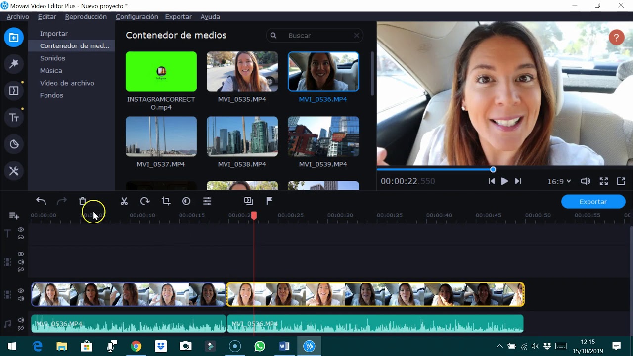 Tutorial Movavi Video Editor 2020 🎬 Editar vídeos para YouTube y Instagram