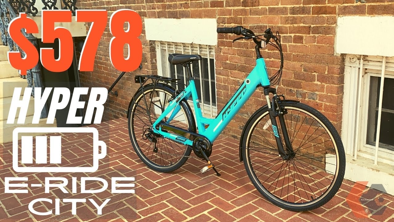 Электровелосипед Hyper E-Ride City Step-Thru Commuter | Электровелосипед с мотор-колесом 36 В и м...