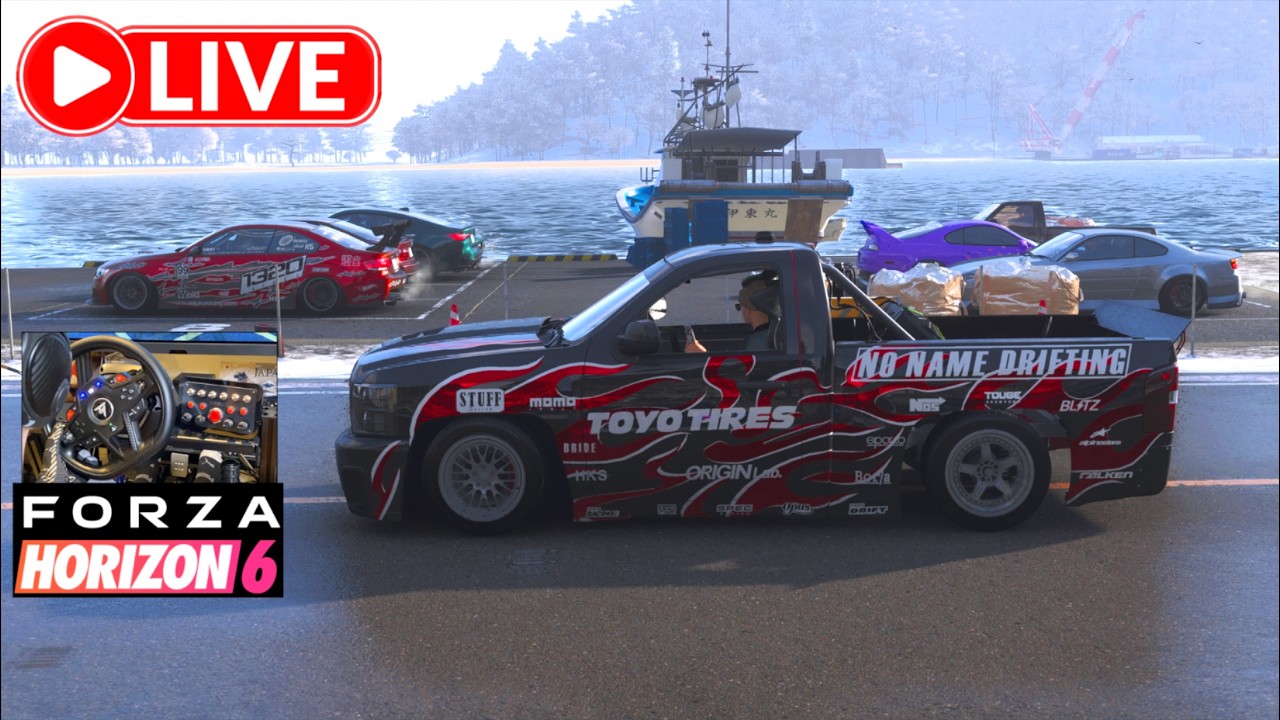 LIVE Forza Horizon 6 - CONVOY TANDEMS !! JOIN UP!!