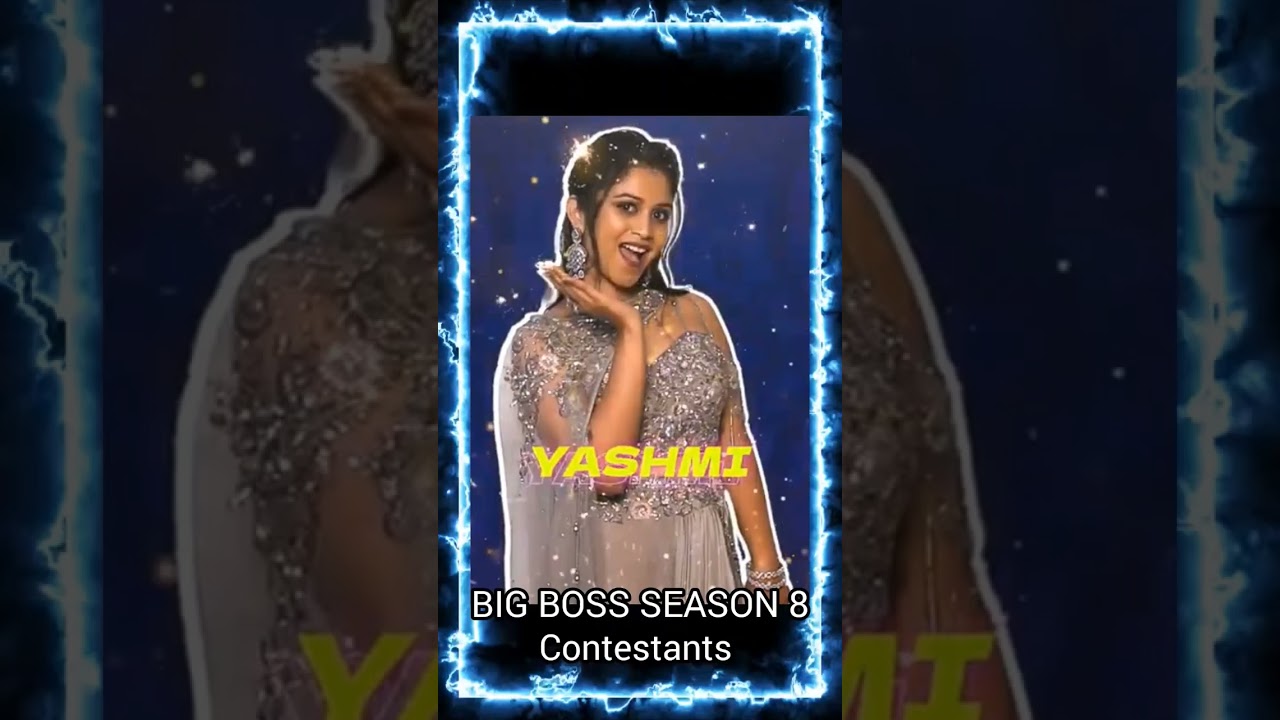 BIGG BOSS SEASON 8 CONTESTANTS