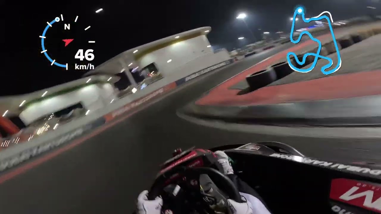 Dubai kartdrome Rookie nights 11.10.2022 Race 2