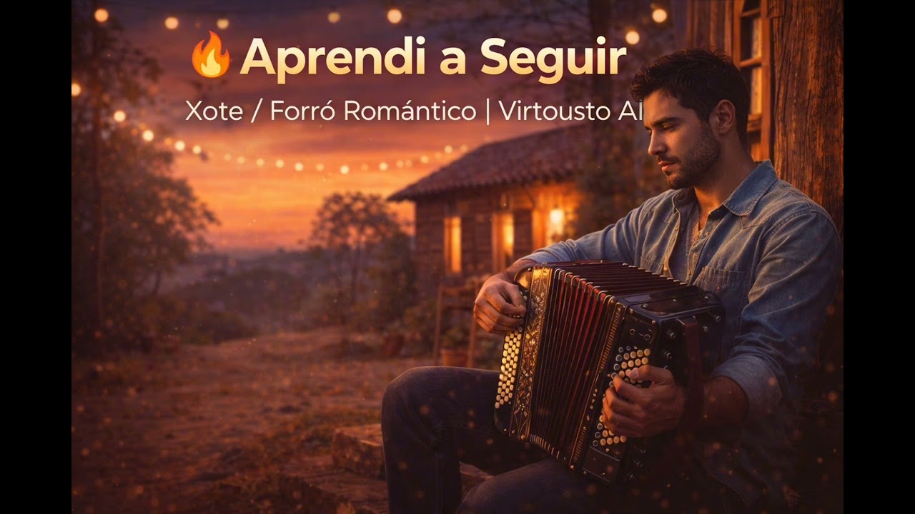 🔥“Aprendi a Seguir” | Xote / Forró Romântico | Virtousto AI
