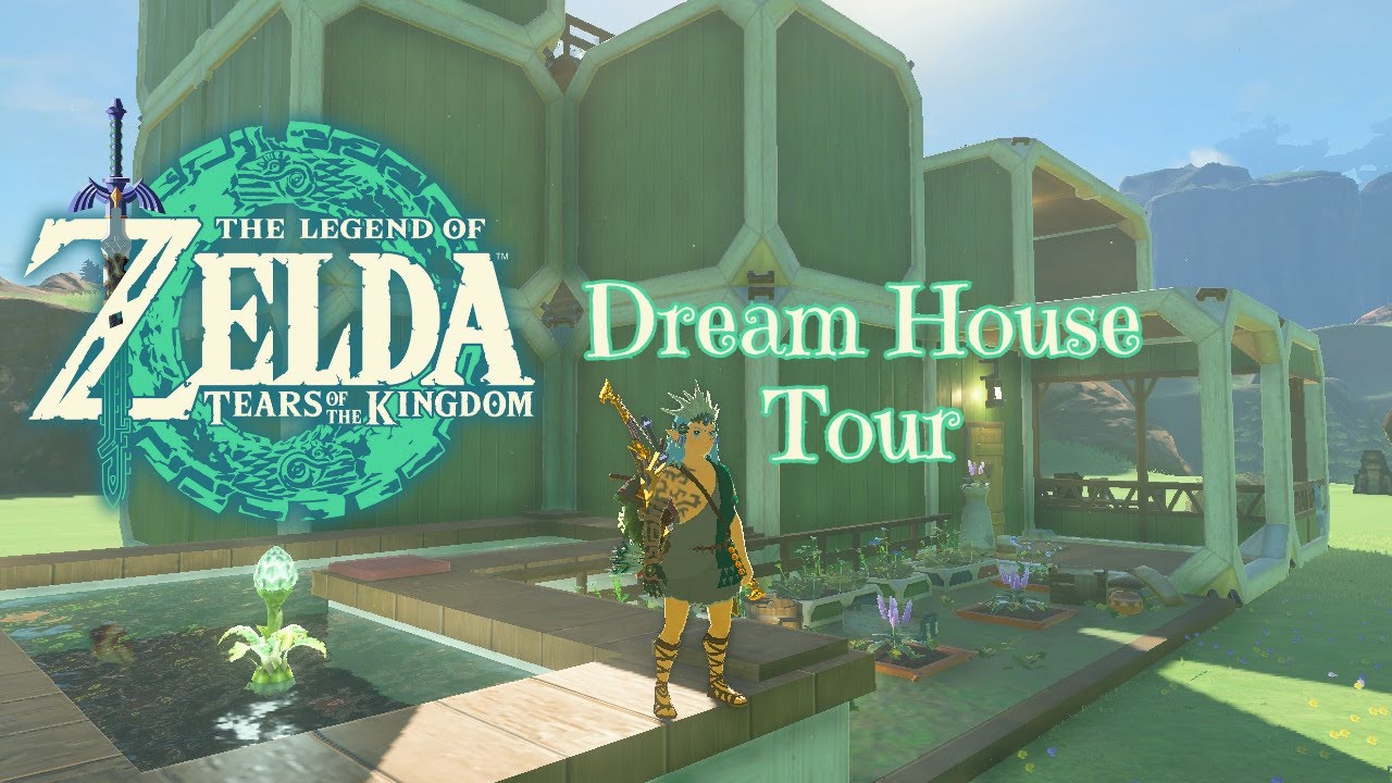 Cozy Tears of the Kingdom Dream House Tour and Cooking!