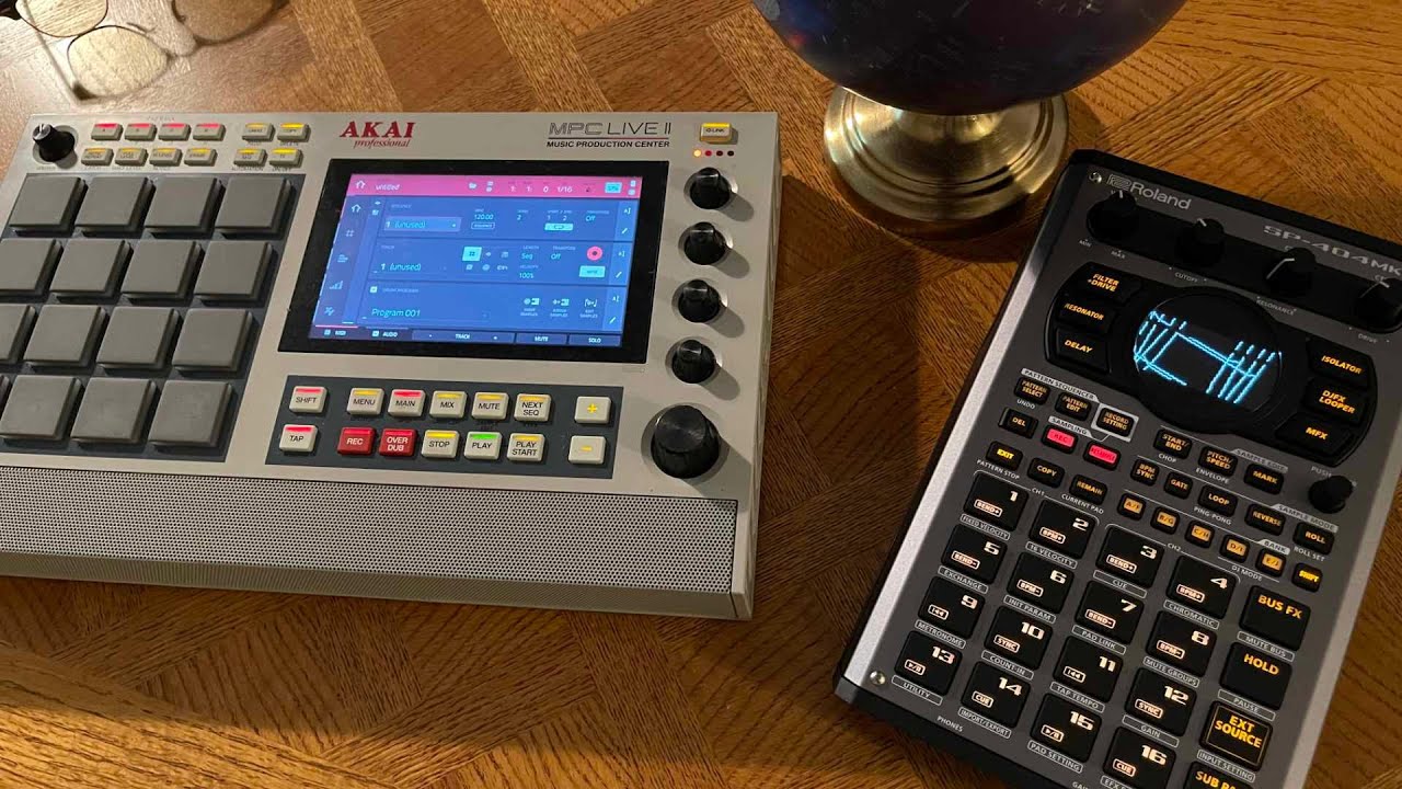 AKAI MPC Live ii & SP404 MK2 Hip Hop Beatmaking