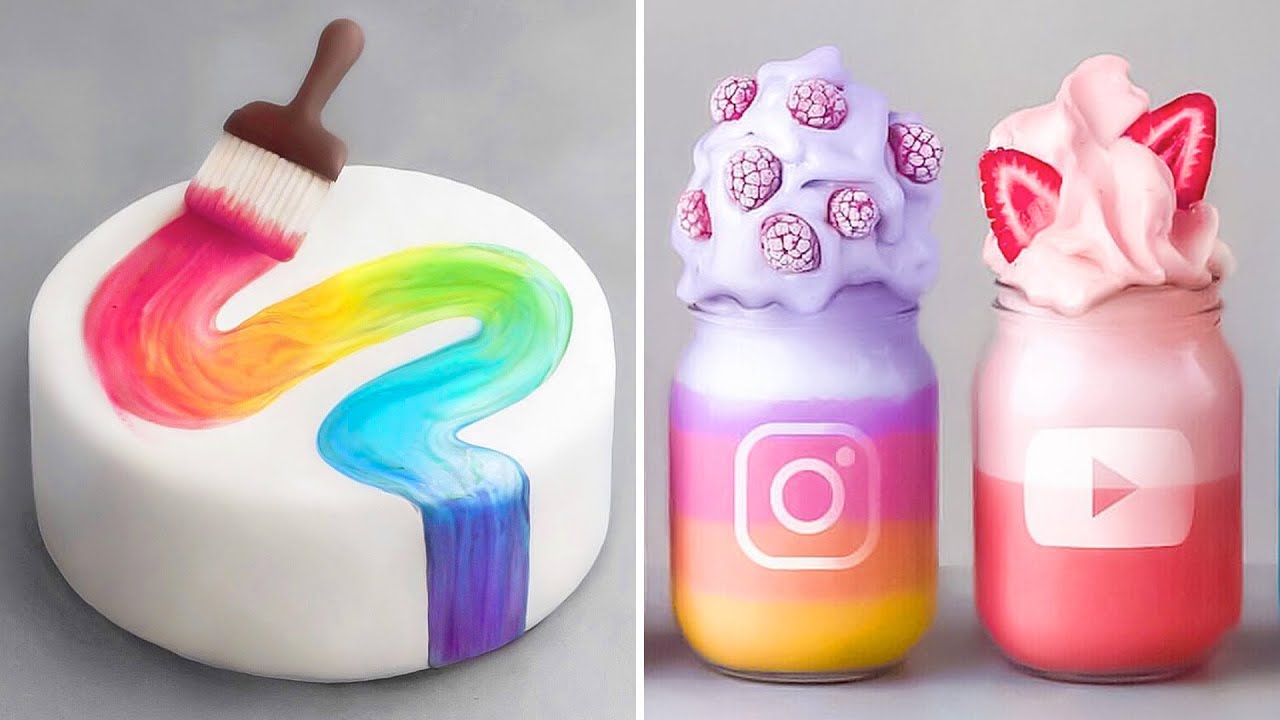 Most Beautiful Colorful Cake Decorating Ideas || Yummy Chocolate Cake Decorating