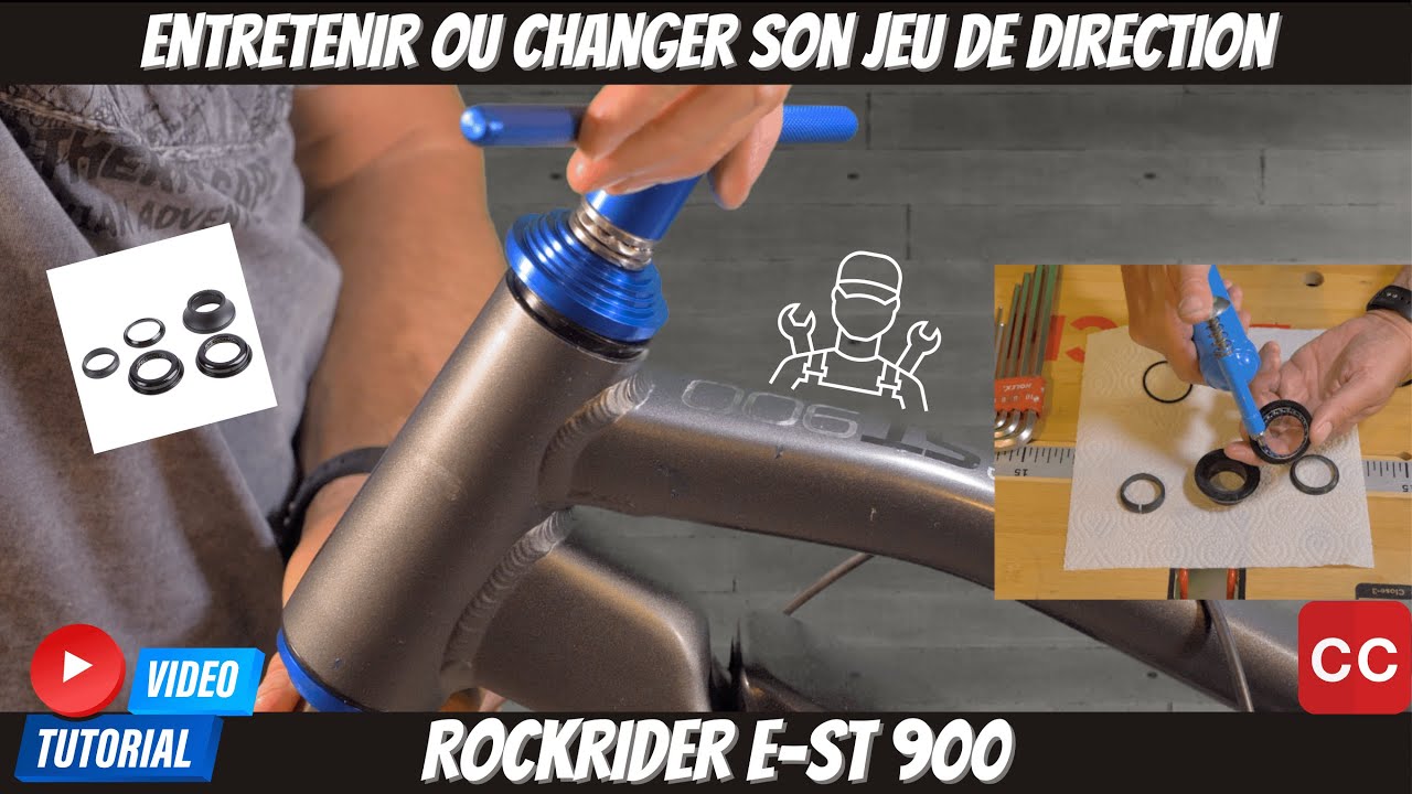 Entretenir ou changer son jeu de direction VTT.