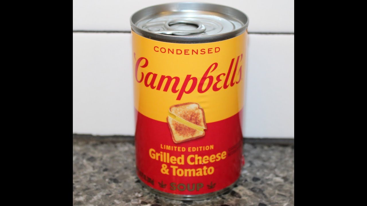 LIMITED EDITION Campbell’s Grilled Cheese & Tomato Soup Review