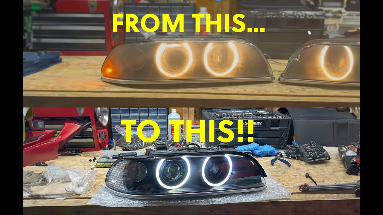 E39 Headlight Build! Revamp & Refresh!