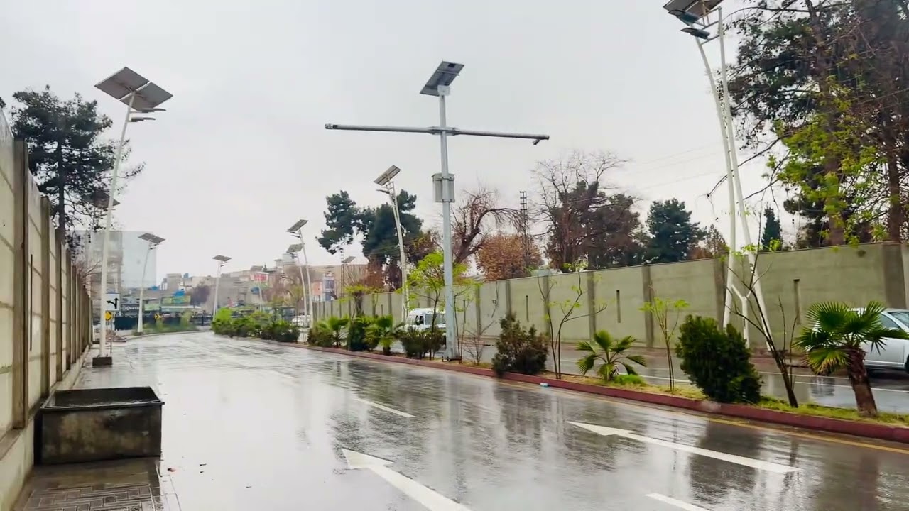 First winter rain in Quetta