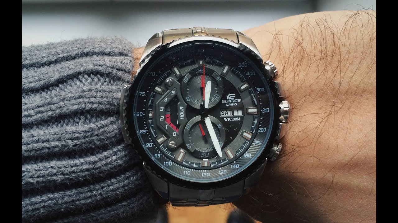 CASIO EDIFICE EF-558D-1AV Review | Bang for the buck