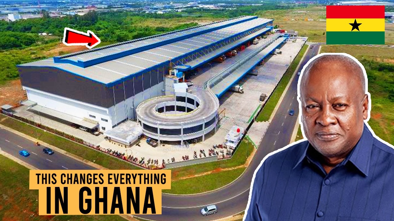 President John Mahama Inaugurates Massive Manufacturing Facility In Ghana