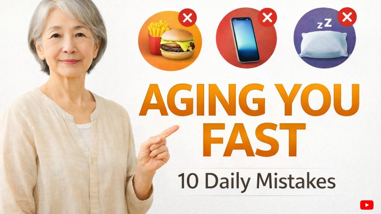 These 10 MISTAKES Are AGING You Faster - OVER 60