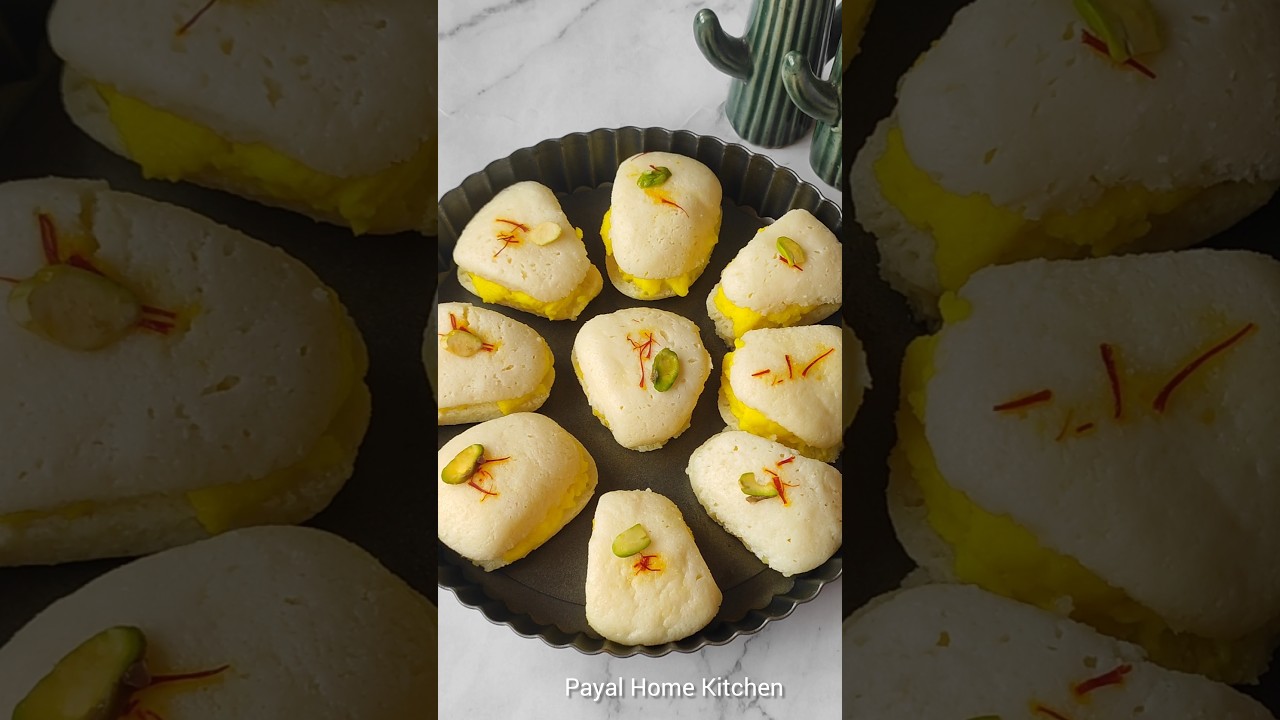 Soft Malai Sandwich | How To Make Bengali Chum Chum At Home ! #malaisandwich #bengalisweetrecipe