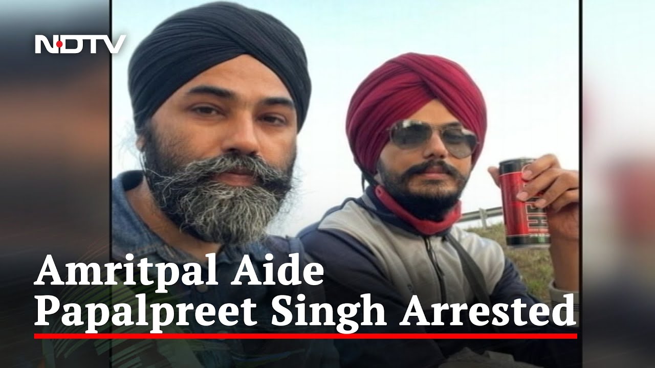 Fugitive Amritpal Singh's Aide, Pappalpreet Singh, Arrested In Punjab
