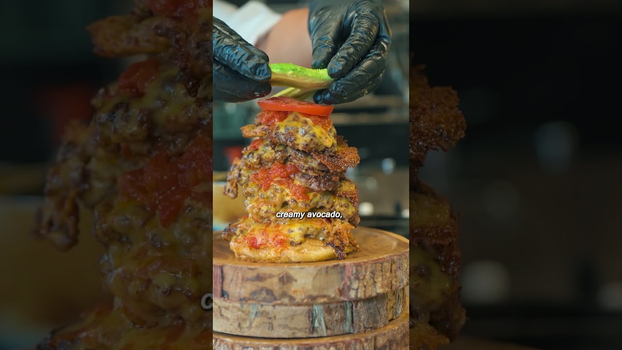 Japan&rsquo;s Most Epic 6-Layer Burger!
