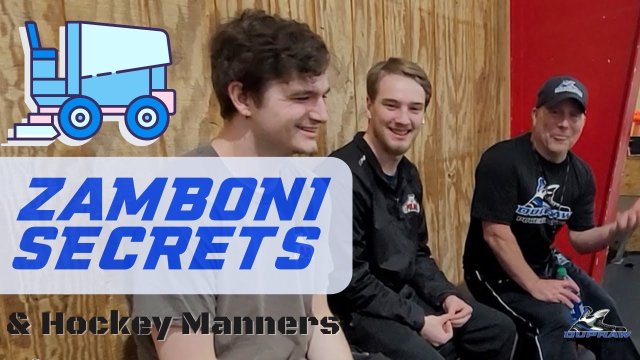 Zamboni Secrets & Hockey Manners from the guys that drive Zams
