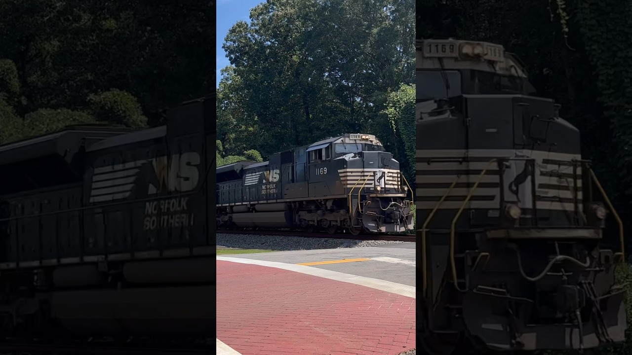 NS 8101 and Friendly Crew on NS 27A! #trains #railway #shorts