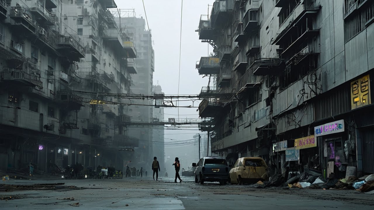 Desolate District – Dystopian Atmospheric Dark Ambient – Postapocalyptic Ambient Journey