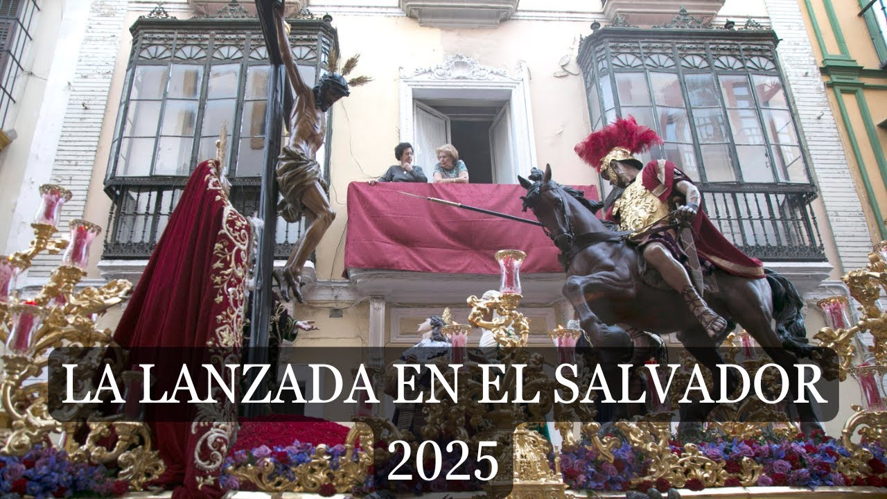 4K || LA LANZADA EN EL SALVADOR | MIÉRCOLES SANTO 2025 | TRES CAIDAS