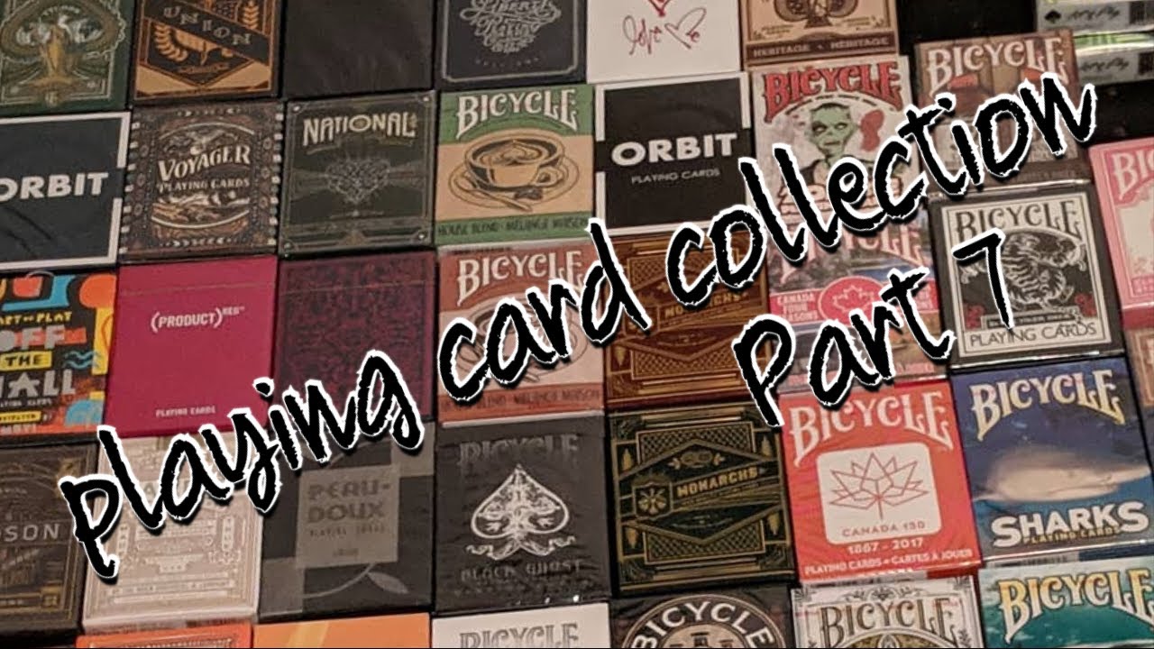 A look at my playing card collection - the 7th and final part