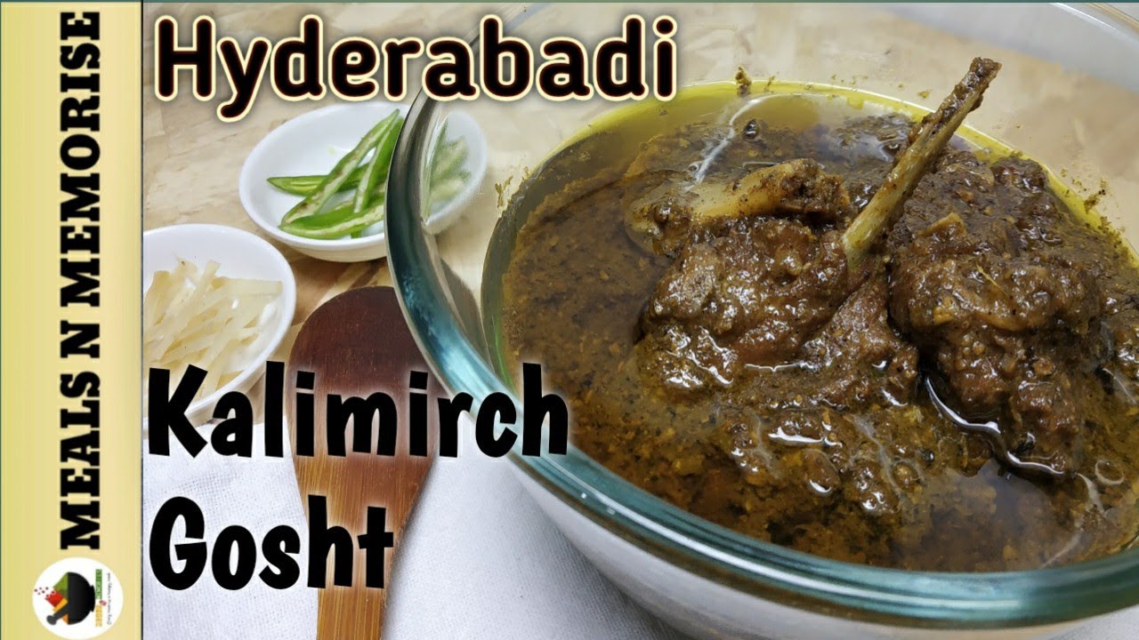 KALI MIRCH GOSHT काली मिर्च गोश्त