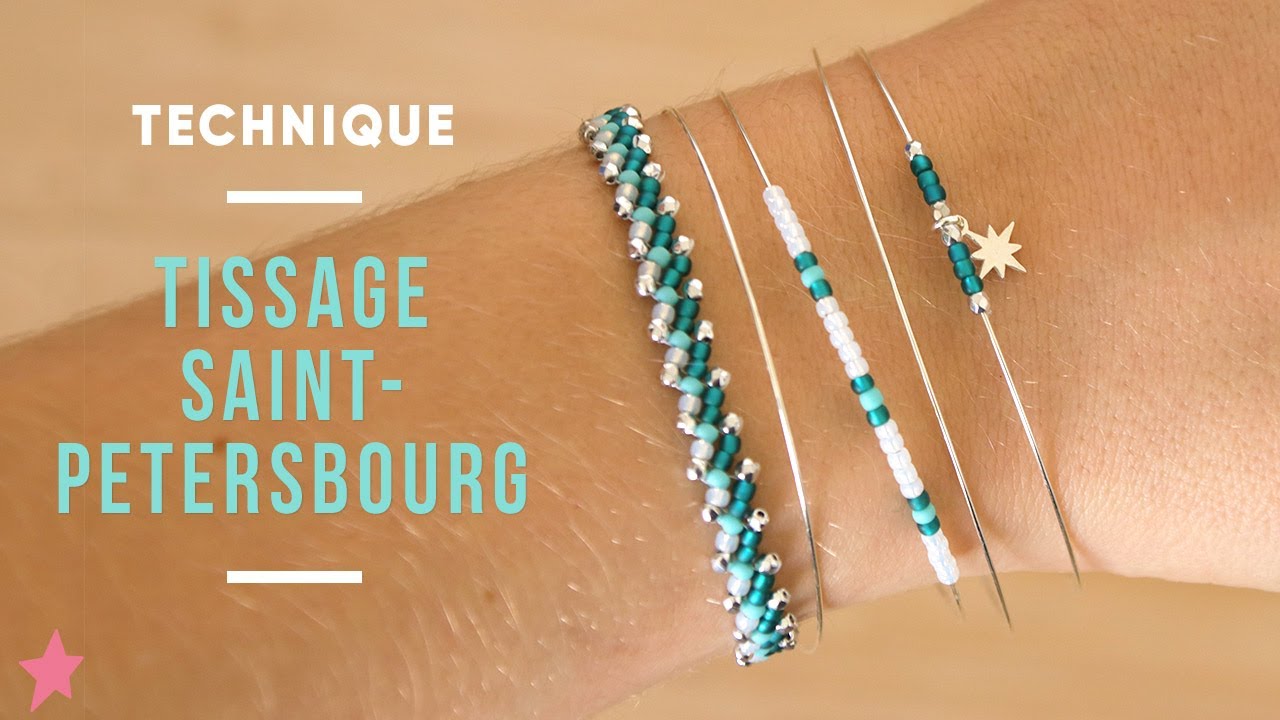 TECHNIQUE | Bracelet Tissage Saint-Petersbourg simple et former des joncs fins en argents 925