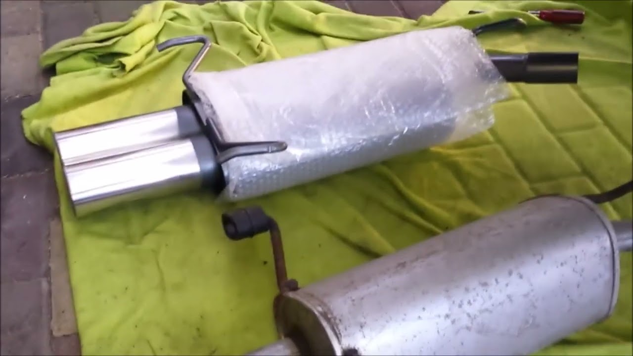 Opel Corsa C Sportauspuff verbauen