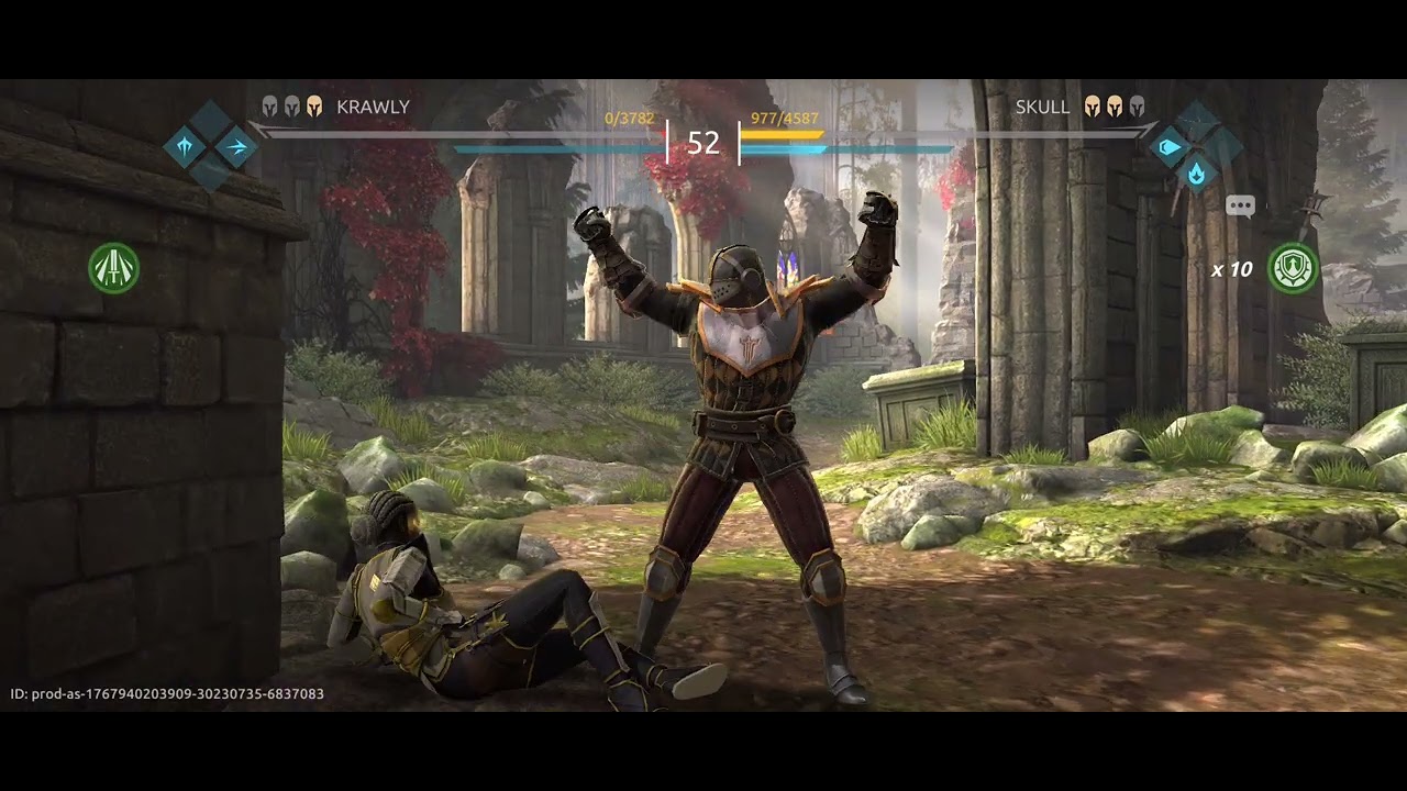 Shadow fight arena game play 3 vs 3 #shadowfightarena #gaming #gameplay #gamer 