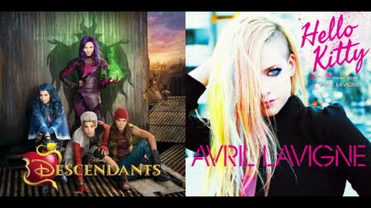 rotten to the core vs hello kitty mashup of avril lavigne/descendants