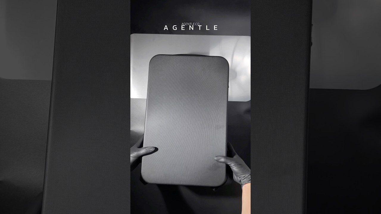 AGENTLE PERFECT PACK | Mes's backpack 18&ldquo; กระเป๋าเป้สะพายหลังผู้ชาย 18 นิ้ว ทรงกล่องเรียบหรูดูดี