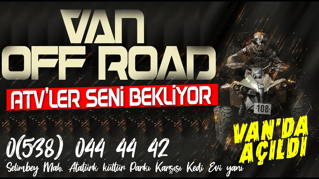 VAN OFF ROAD VAN - Van ATV - 0538 044 44 42
