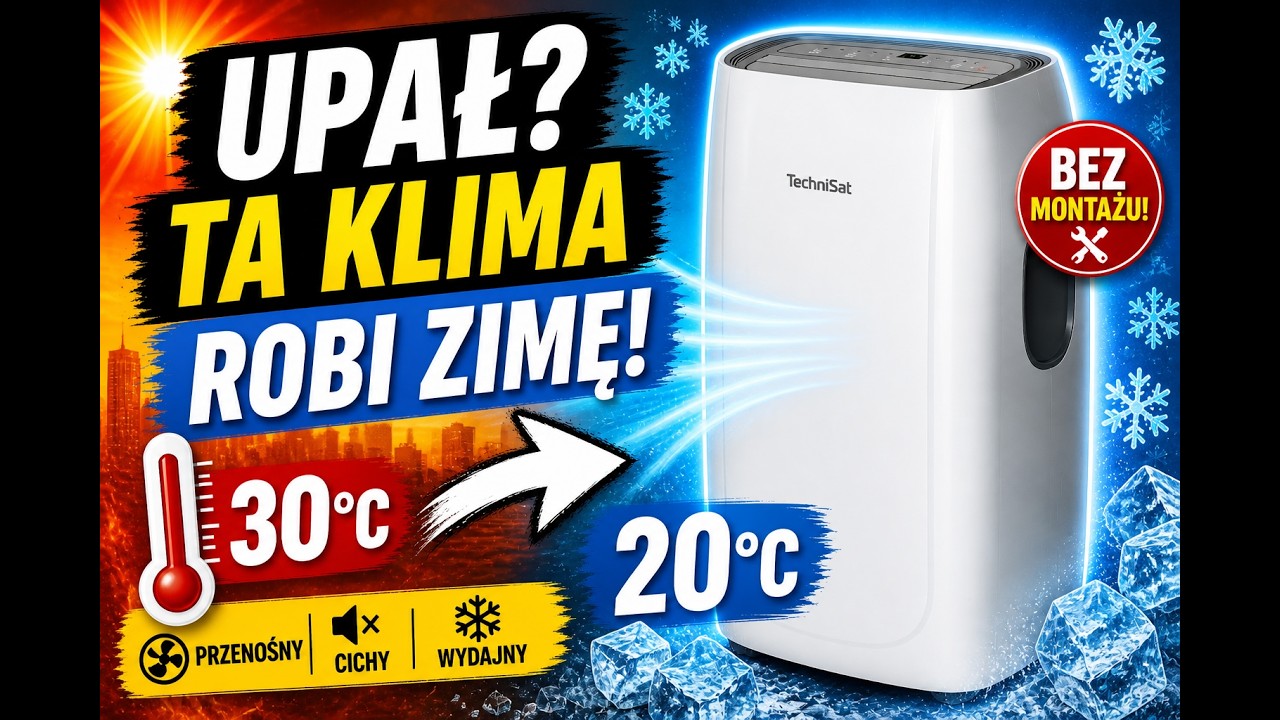 TEN klimatyzator URATOWAŁ mnie w upał! 😱 TechniPolar 1 TEST