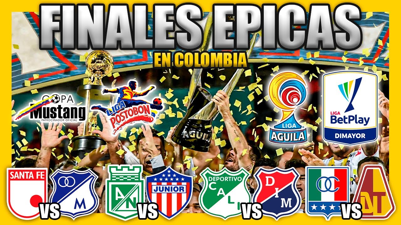 🔥TOP 10⭐MEJORES FINALES en el FÚTBOL COLOMBIANO🤯🇨🇴| CAMILO MD