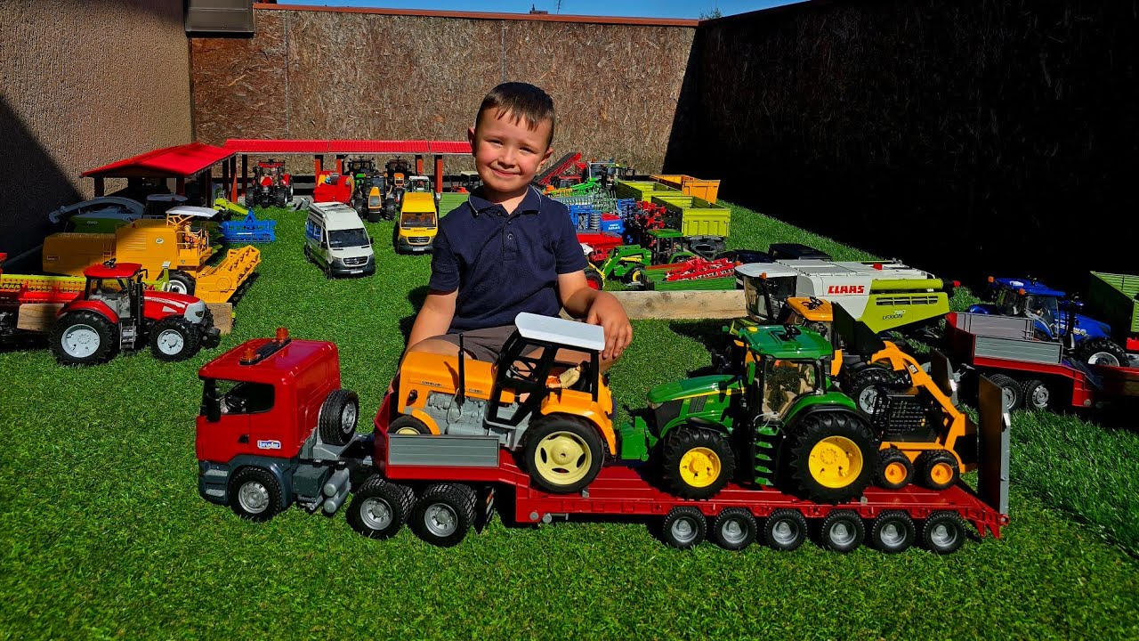 Testujemy lawety bruder! Która jest największa? + auta sterowane, Niko Bruder Toys