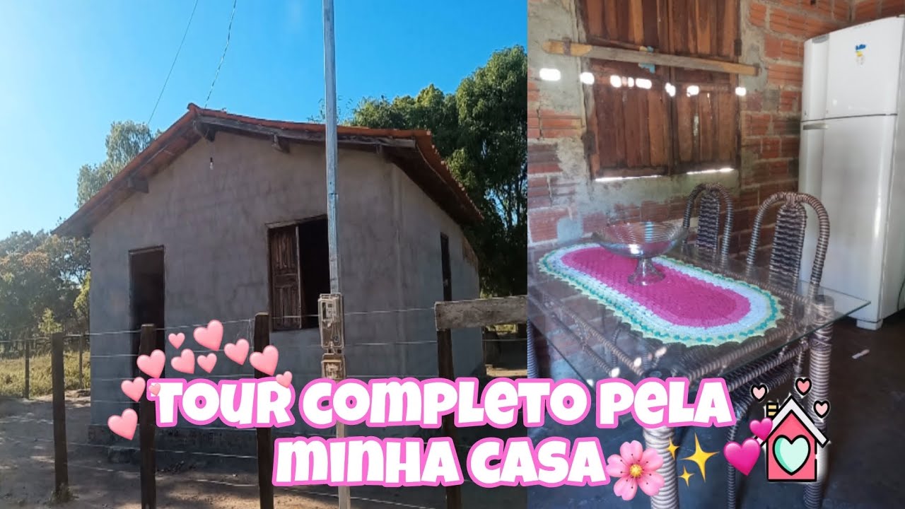 TOUR COMPLETO PELA MINHA CASA | MINHA REALIDADE! mostrei tudo