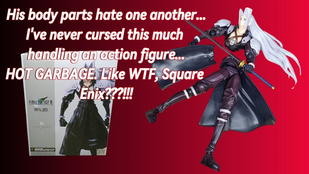This Bring Arts Sephiroth is an overpriced dumpster fire of a figure!!! BUY AT YOUR OWN RISK